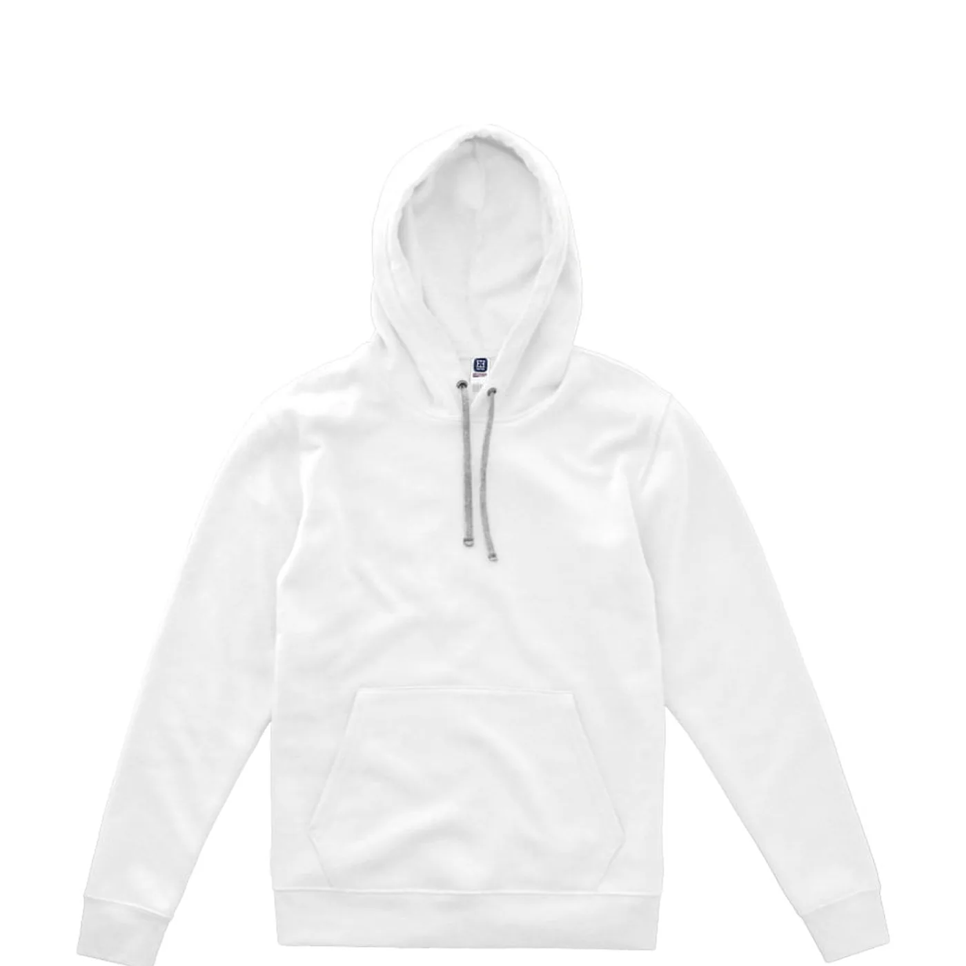 Sudadera con capucha (hoodie) lisa en color Blanco