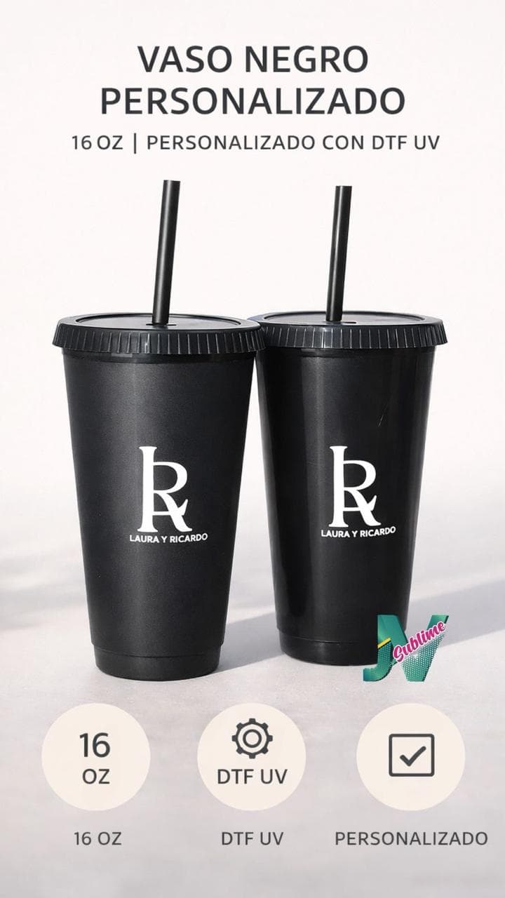 Termo plástico Romery personalizado por JV Sublime